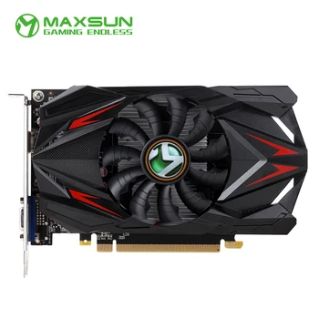 Maxsun GeForce GT 1030 2G Grafické Karty GDDR5 Nvidia GPU Ploche Herné grafická Karta VGA PWB inteligentná regulácia teploty