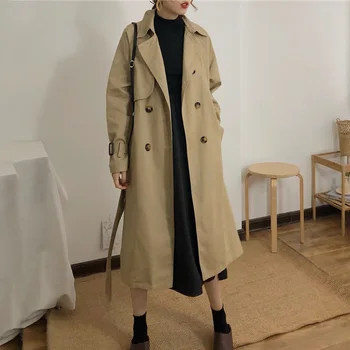 Mazefeng 2020 Ženy, Priekopy, Lacné, veľkoobchod jeseň zima Hot predaj dámskej módy bežné Dámy práce nosiť pekné Kabáty