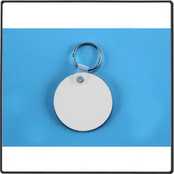 Mdf keychains pre sublimačná srdce kruhové Námestie Elipsy krúžok pre termotransferovú tlač diy materiál 15pieces/veľa