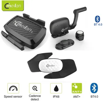 Meilan Cyklistické Doplnky, C1, C3-C5 Bezdrôtový Rýchlosti / Kadencie, Snímač Nepremokavé Bluetooth BT4.0 sensore Bicykli Tepovej frekvencie