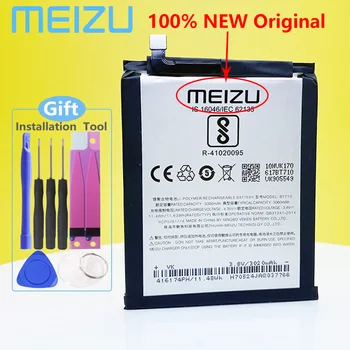 Meizu Originálne 3060mAh BT710 Batérie Pre Meizu M5c M710M M710H M793Q Modrá A5 Telefón Kvalitné Batérie+Sledovacie Číslo