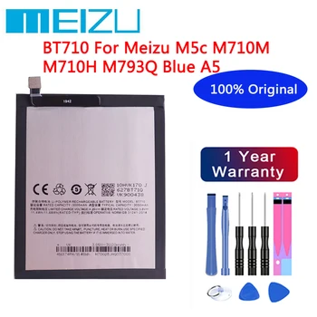 Meizu Originálne 3060mAh BT710 Batérie Pre Meizu M5c M710M M710H M793Q Modrá A5 Mobilného Telefónu, Batérie+Bezplatné nástroje