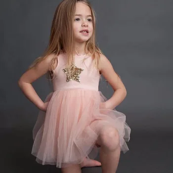 Melario Dievčatá Šaty 2020 Značky Deti Princezná Šaty O-krku plesové Šaty, Módne Deti Oblečenie Vzor Batoľa, Dievčatá, Deti Oblek
