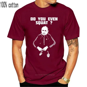 MenVladimir Putin Gopnik Si Aj Squat t shirt Znak bavlna Euro Veľkosti S-3xl Obrázky Fitness Priedušné tričko