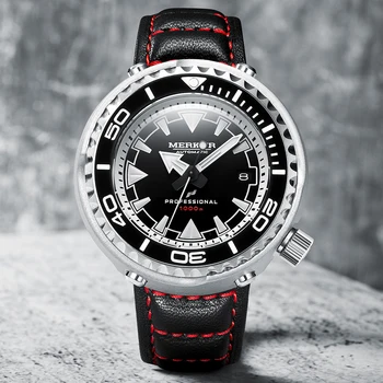 Merkur Mechanické Náramkové hodinky Mužov Šport 1000M Diver Pánske Automatické Hodinky z Nerezovej Ocele Sapphire Crystal Plávať Hodinky 2020 Nové