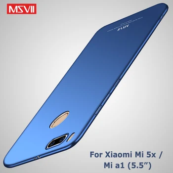 Mi 5 Prípade Msvii Matný Kryt Pre Xiao Mi5 Mi 5S Mi5x Pro Prípade Xiomi Mi5X MiA1 Pevného PC Kryt Pre Xiao Mi A1 5 X Mi5 s Prípadov