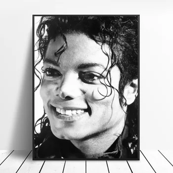 Michael Jackson Hodvábna Tkanina Plagát A Tlač Wall Art Obraz Maľovanie Domova