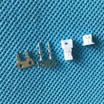 Micro JST 1,25 mm C1251-R 2-Pin komã © tou je 2p Samica ,Samec Konektor Plug & Crimps x 100set