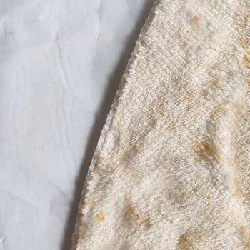 Microfine Burritos Deka Tortilla Posteľ Lavash Fleece Dieťa Dospelých Zábavné