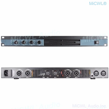 MiCWL Audio 2 4 Kanál 5200W Digitálny Zosilňovač Karaoke Fáze Štúdiové Mikrofóny Audio Reproduktorov AMP Zosilňovač Nový Dizajn