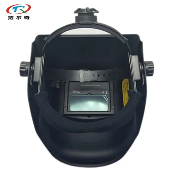 Mig zváranie stroj plnú tvár, oči ochrany zváracie masky, prilby a Riasenky Zvárač Maska Solárne Napájanie HD41(2200DE)W