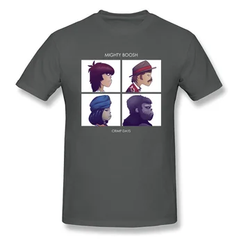 Mighty Boosh Tričko Krimpovacie Dní T-shirt Mužov Zábavné Oblečenie Gorila Topy Tees TV Postavy Cartoon T Košele Čierna