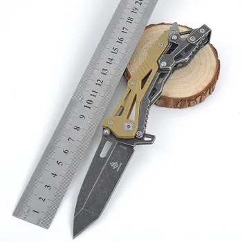 MIKER Skladací Nôž 440 čepeľ Taktické Prežitie Nože Armády Lovecký nôž Karambit Rukoväť Camping Nástroje Vreckový nôž 3 farby