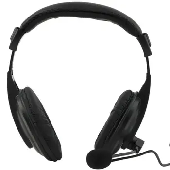 Mikrofón Káblové Herné Slúchadlá Business Basy Stereo Headset 3,5 mm Pre Počítač PC, Notebook Propagáciu Stretnutia