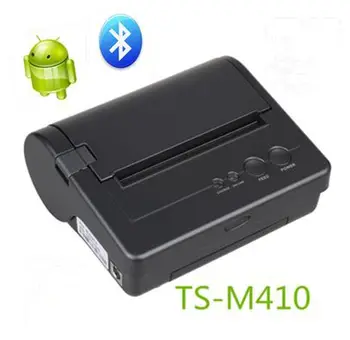 Mini 4-palcový tepelnej prenosné bluetooth android doručenia tlačiarne pre tablet TS-M410