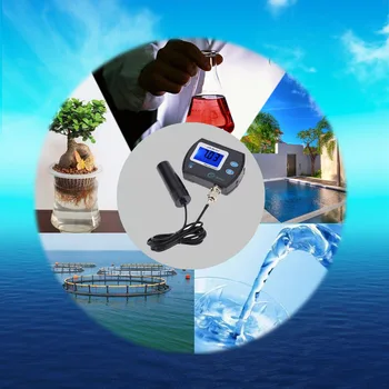 Mini akvárium Kvality Vody slanej vody bazén tester aqua medidor de pH Meter test Acidometer Analyzer misuratore teste phmetro