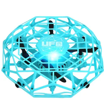 Mini Anticollision Snímač Indukčný Ručné ovládanie nadmorská Výška Hold UFO Drone Stroj Na Rádiové Ovládanie Deti Hračky