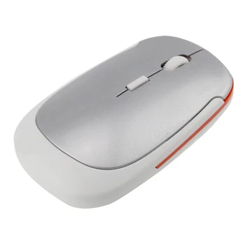 Mini Bezdrôtová Optická Myš, USB Prijímač s 2.4 GHz Myš Pre Notebook Prenosný Počítač Prenosná Myš Počítača, Myš Čierna Myš