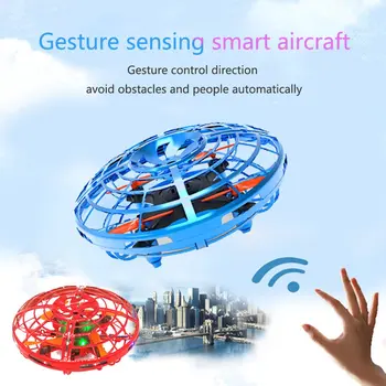 Mini Drone Infračervený Senzor Ufo, Lietajúce Hračka Indukčné Lietadla Quadcopter Pre Deti detské Hry, Hračky
