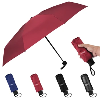 Mini Dáždnik Vetru UV Skladacie Kompaktné Dámy Dáždnik Prenosný Ľahký Sun & Dážď Malý Vreckový Dáždnik Dážď Ženy