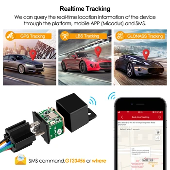 Mini GPS Tracker Auto Prenosné Auto Tracker s SIM Karta MV730 odrezať Paliva Rastreador reálnom čase Sledovať ACC Zistiť Najnovšiu Verziu