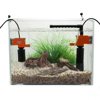Mini Lacné Akváriu Filter, Čerpadlo pre akvárium, 2W 3W 5W pre hubky filtrovanie + Prietok Vody + Vzduchu Zvyšuje, skimmer filter akvária