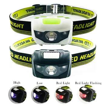 Mini LED AAA Batérie Svetlomet Čelnej Baterky Lampy Vonkajšie Beh Svetlometu Rybárske potreby na Kempovanie Vysoké Svetlé Horák