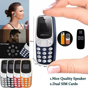 Mini Palec Prenosné Micro Mobilný Telefón Bezdrôtový GSM Dual Sim BM70 Multi-Jazyk Malé Inteligentné Telefóny Vytočiť Telefónne Hovory