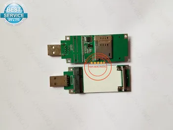 Mini PCIE pre USB adaptér S SIM karta, slot pre EP06-A EC25-E SIM7600E-H EP06-E SIM7600SA-H SIM7600A-H SIM7600G-H SIM7906E atď