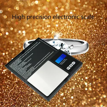 Mini Presnosť Šperky Rozsahu Rovnováhu 0.01 G Digital Pocket Váhy Stupnice Pre Zlato Jewerly Váhy Libra