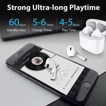 Mini Pro 4 bluetooth slúchadlá & slúchadlá HiFi Slúchadlá TWS pre iPhone11 pro/Xiao mi bezdrôtové bluetooth slúchadlá Premenovať GPS