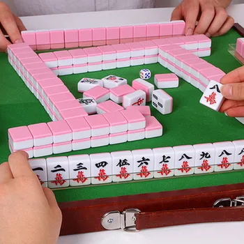 Mini travel mahjong cartoon mahjong dlažba 30 mm
