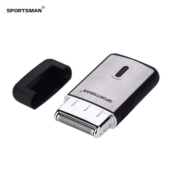 Mini USB Nabíjateľné Mužov Elektrický Holiaci strojček Bezdrôtový Cestovné Britva Jeden Kotúč Vratné Zastrihávač Brady Holenie Stroj P40