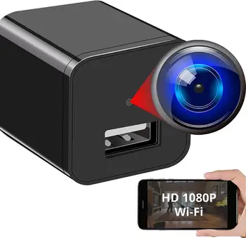 Mini WiFi Pripojte Fotoaparát 1080p Micro Home Security Kamera 166 širokouhlý 4K FHD Bezdrôtový Monitor Dohľadu Prenosný IP Kamery