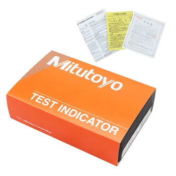 Mitutoyo Dial Indikátor Rozchod 0-0.14/0-0.2/0-0.6/0-0.8/0-1mm Dial Test Indikátor Rozlíšenia 0.001/0.002/0.01 mm Merací Nástroj