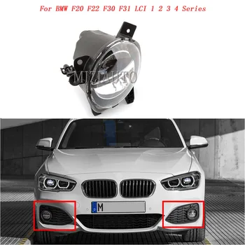 MIZIAUTO Auto Predné LED Hmlové Svetlo Hmlové Svietidlo DRL Jazdy Lampa Pre BMW F20 F22 F30 F35 LCI S LED Žiarovky biele svetlo