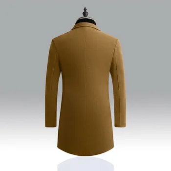 MJARTORIA 2020 Nové Zimné Bundy Windbreaker Kabát Muži Jeseň v Zime Teplé Outwear Značky Slim Mens Coats Bežné Bundy Muž