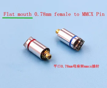 MMCX 0.78 ie80 qdc FitEar JH exk kolíkový adaptér 0.78 mm žena na mmcx pin 1pair(2 KS)