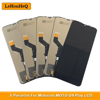 Množstvo 5 Kusov Pre Motorola Moto G9 Hrať Displej Originálne LCD Displej Dotykový Displej Digitalizátorom. Montáž
