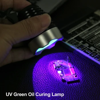 Mobilný Telefón Opravy Nástroje USB UV Lepidlo Vytvrdzovania Lampa Zelený Olej Kúrenie Svetlo pre Chytrý Mobilný Telefón Údržba Príslušenstvo