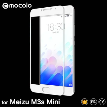 Mocolo Meizu M3s mini Tvrdeného Skla Úplné Pokrytie Farba Anti-Výbuch Screen Protector Film Stráže Pre Meizu M3S mini 5.0
