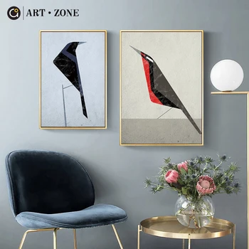 Moderné Abstraktné Vtákov, Zvierat, plagáty vytlačí plátne, obrazy na stenu umenia pre obývacia izba dekor pre spálne estetické Dielo