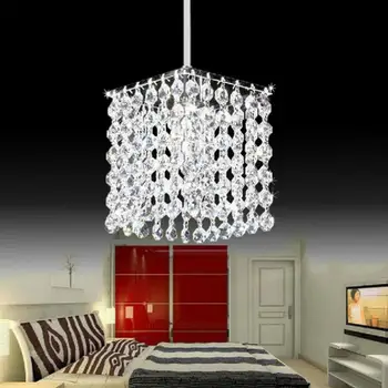 Moderné Akryl Crystal Stropné svetlá obývacia izba, spálňa E27 žiarovka Stropné lampy, led svietidlá jednoduché led lesk Stropné osvetlenie Z5