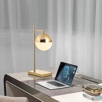 Moderné, Jednoduché, Stolná Lampa Zlata Železo Nočný Stolík Svietidlá Pre Obývacia Izba, Spálňa Štúdia Stôl Dekor Svetlo Nordic Domov E27, Nočné Lampy