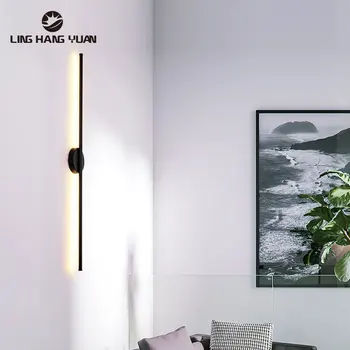 Moderné Led Nástenné Svietidlo 60 CM 80 CM Sconce Svetlo Nástenné Lampy, Obývacia izba, Spálňa, Nočné Svetlo, Kuchyňu, Kúpeľňu Lampa Mrridor Svetlá