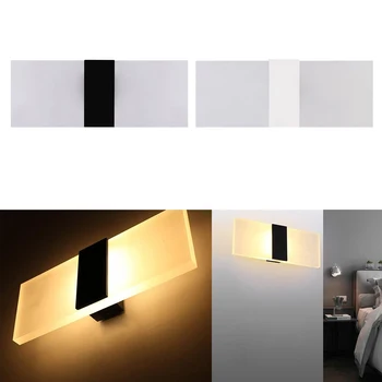 Moderné LED Nástenné svietidlo Krytý Až Kocka Sconce Lampy, Svietidlá, Home Office Dekor