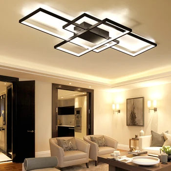 Moderné LED Stropné Svietidlo Diaľkové Ovládanie Osvetlenia Interiéru, Vnútorné Zariadenie, Osvetlenie pre Kuchyňa, Jedáleň, Domov Spálňa Loft