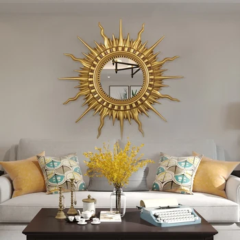 Moderný minimalistický Európsky štýl módne závesné obývacia izba tvorivé zázemie stenu verandu slnko steny krbu zrkadlo WF1105