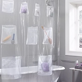 Moderný Sprchový Záves Transparentné Oblasť Nepremokavé Plesniam PVC Opony Pre Kúpeľňa so Sprchou Izba Svieži Štýl Opony