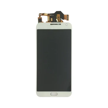 Modrá Biele Pre Samsung Galaxy E7 E7000 LCD Displej Digitalizátorom. Dotykový Panel Montáž Môžete Upraviť Jas Zadarmo Shiping